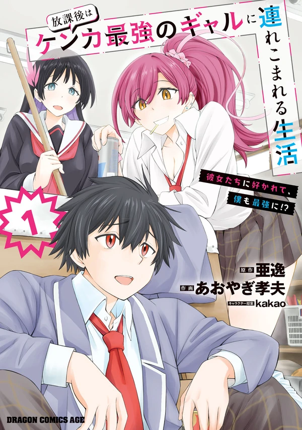 Houkago wa Kenka Saikyou no Gal ni Tsurekomareru Seikatsu - Kanojotachi ni Sukarete, Boku mo Saikyou ni!?